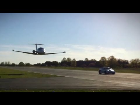 Fabspeed Cars and Planes Airshow | ONE Aviation Eclipse 550 RACES Porsche GT2RS