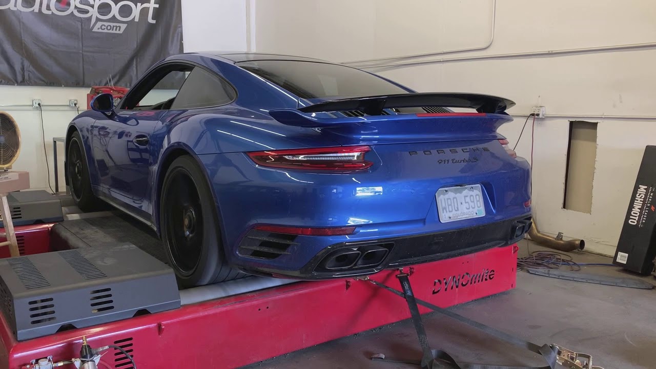 Porsche 991.2 Turbo S Dyno -