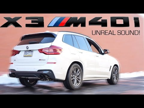 LOUDEST X3 M40?! Valvetronic Designs Full Exhaust + Free Flow Downpipes