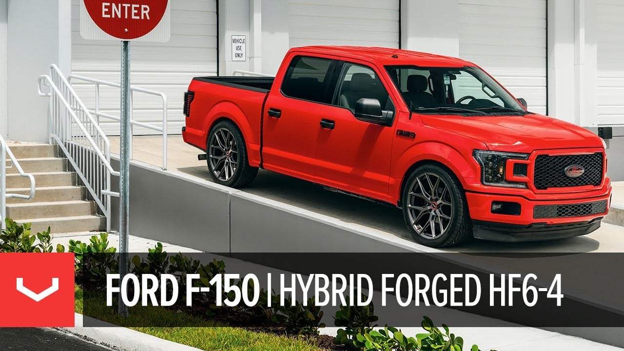 Lowered Ford F-150 | Hybrid Forged HF6-4 Wheels
