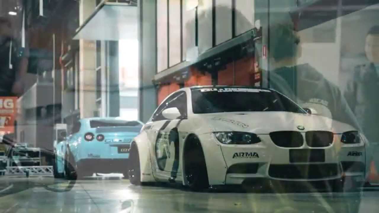 Installation of Liberty Walk BMW E92 M3 w/ Fi Exhaust Pt. 1 HD