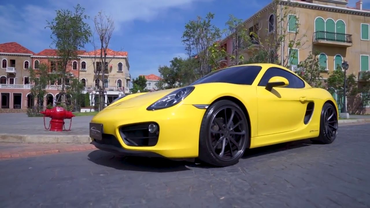 Porsche Cayman 981 X FI Exhaust - It's real noise !