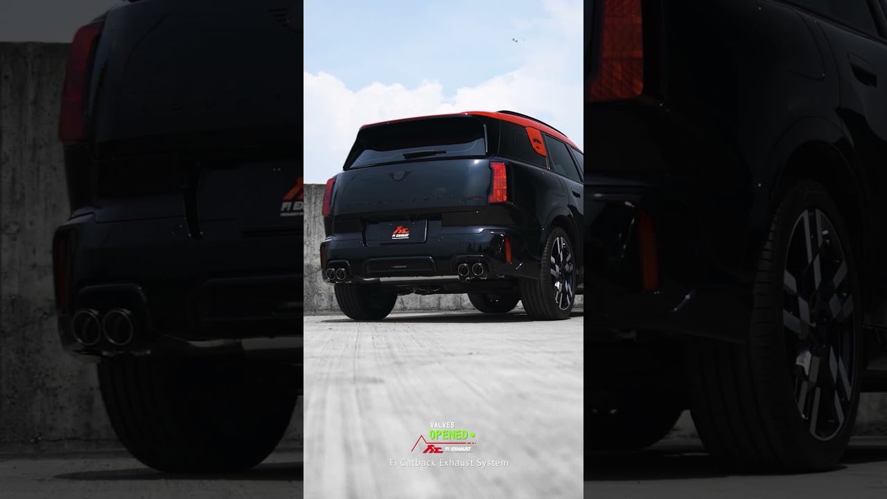 How the Right Exhaust Transforms the 2025 MINI U25 Countryman JCW ALL4 | Revs & Acceleration!