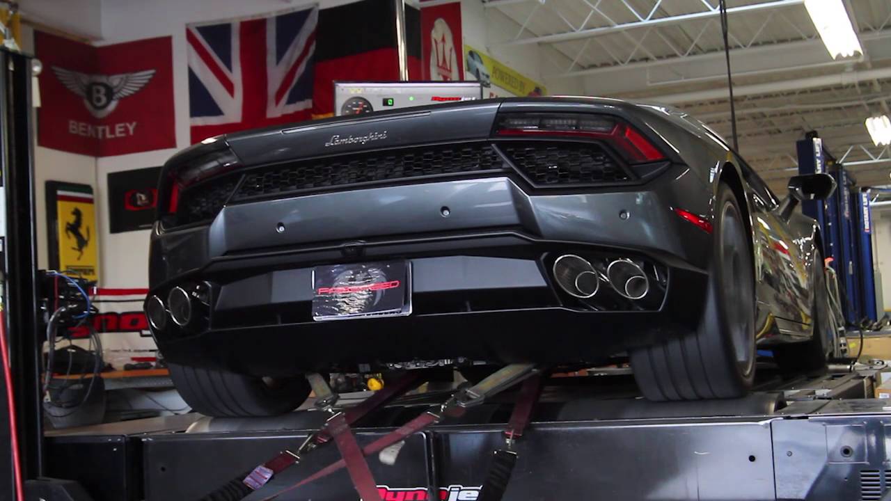 DYNO SESSION | Lamborghini Huracan with Fabspeed Supersport X-Pipe Valved Exhaust System + ECU Tune