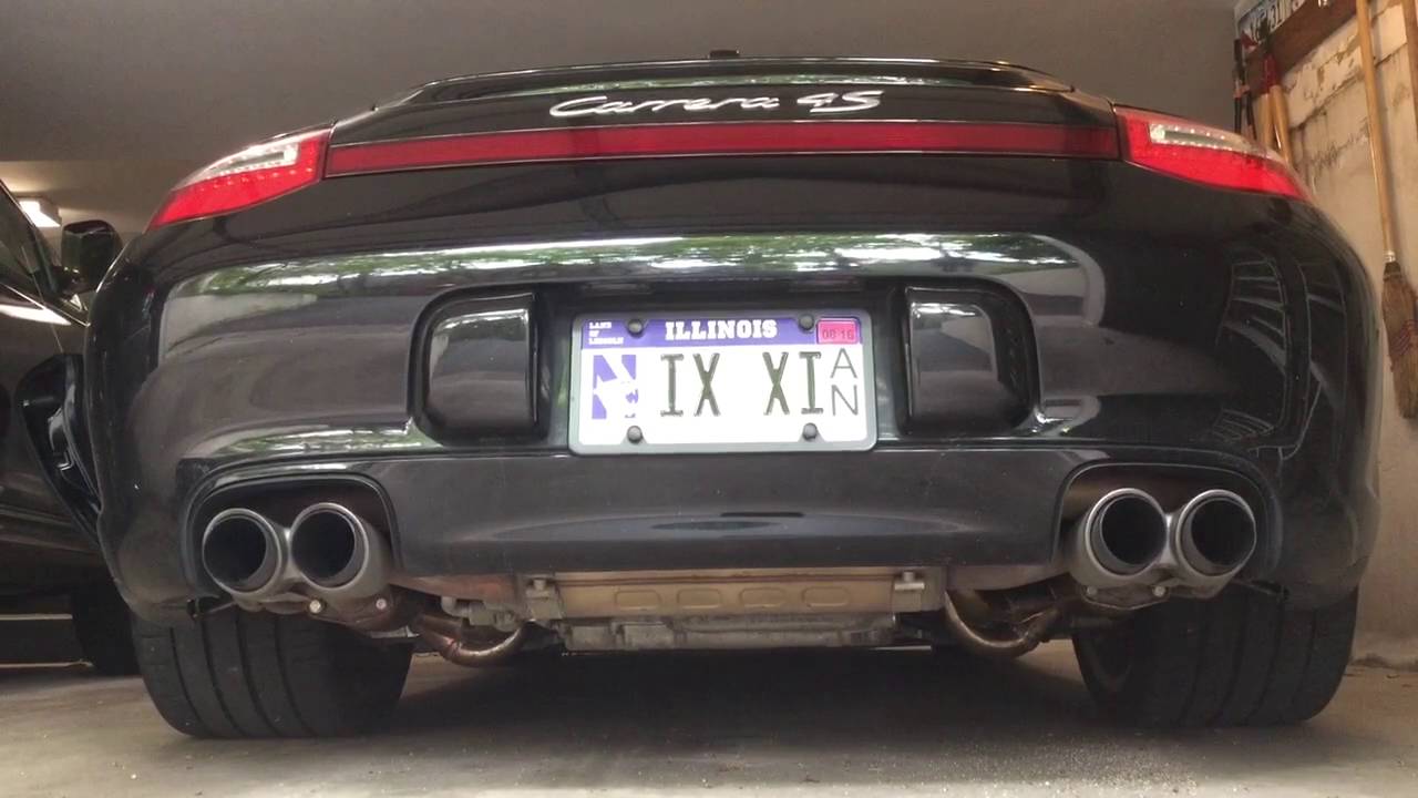Porsche 997.2 C4S Cabriolet with new Fabspeed Headers & 200-Cell HJS Cats with PSE off then on