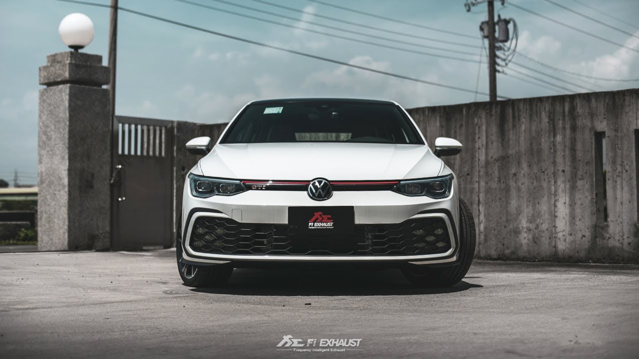 VW Golf GTI MK8 2021 (OPF) W/ Fi EXHAUST Valvetronic Catback and Sport 200Cell Downpipe