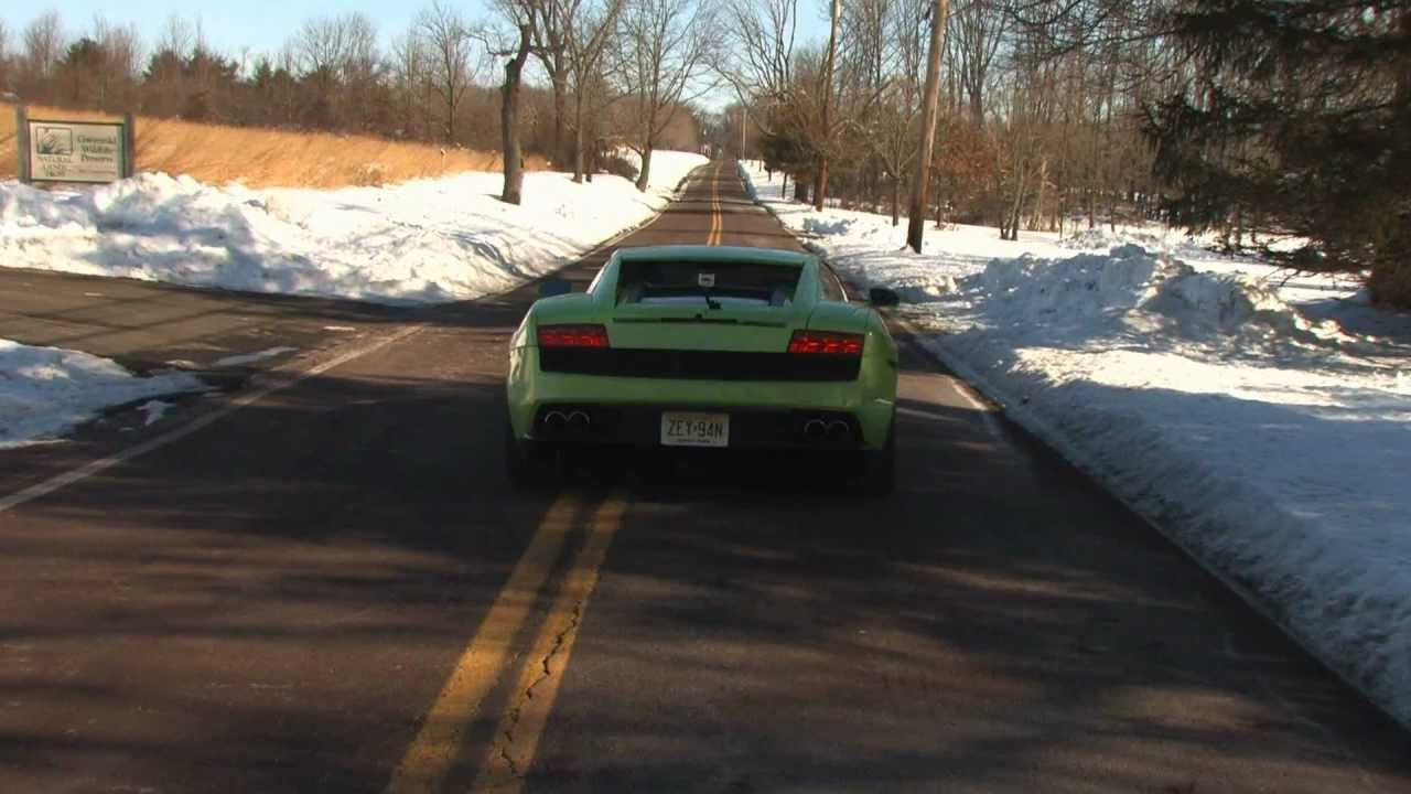 Lamborghini Gallardo LP560-4 Fabspeed Supersport X-Pipe Demonstration