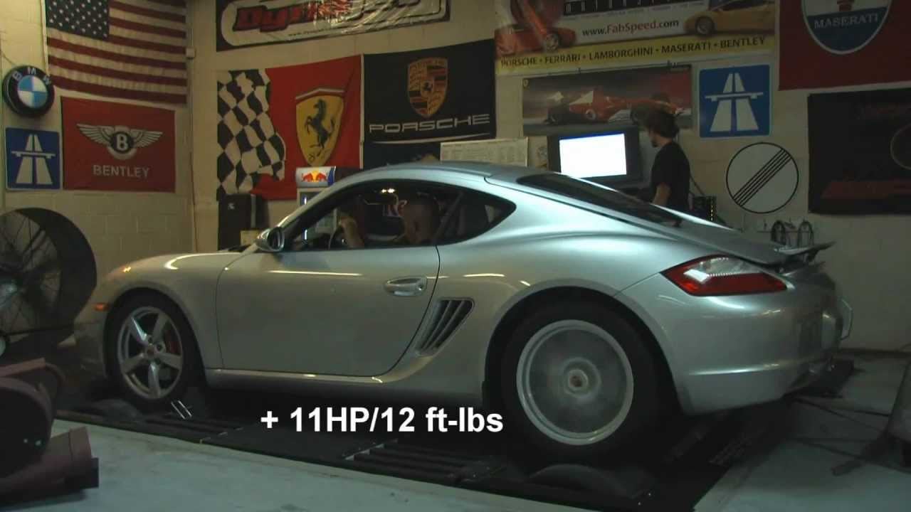 Porsche Cayman S (2005-2008) | Fabspeed Supercup Race Exhaust | Revs Pulls and Dyno