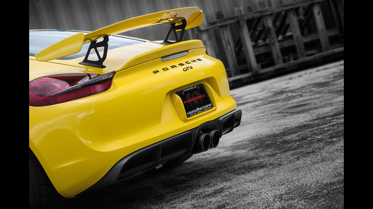 Porsche GT4 (2015-2016) | Fabspeed Valvetronic Exhaust | Revs Pulls and In-Car