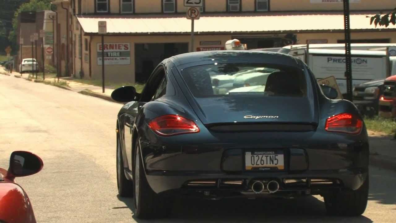 Porsche 987.2 Cayman S (2009-2012) | Fabspeed Maxflo Muffler | Revs and Driving