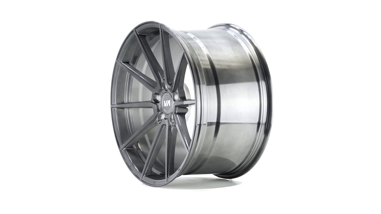 Deep Concave: Argon Brushed Titanium