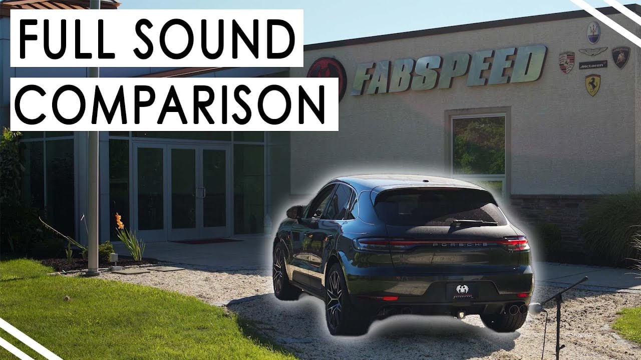 Macan S / GTS 2014-2021 |  Intermediate X-Pipe & Slip-On Exhaust | Full Sound Test and Comaprison