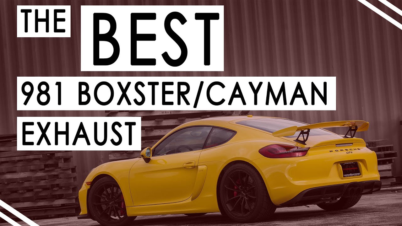 981 Boxster/Cayman (2013-2016) | Fabspeed Valevtronic Exhaust System | Review and Explanation