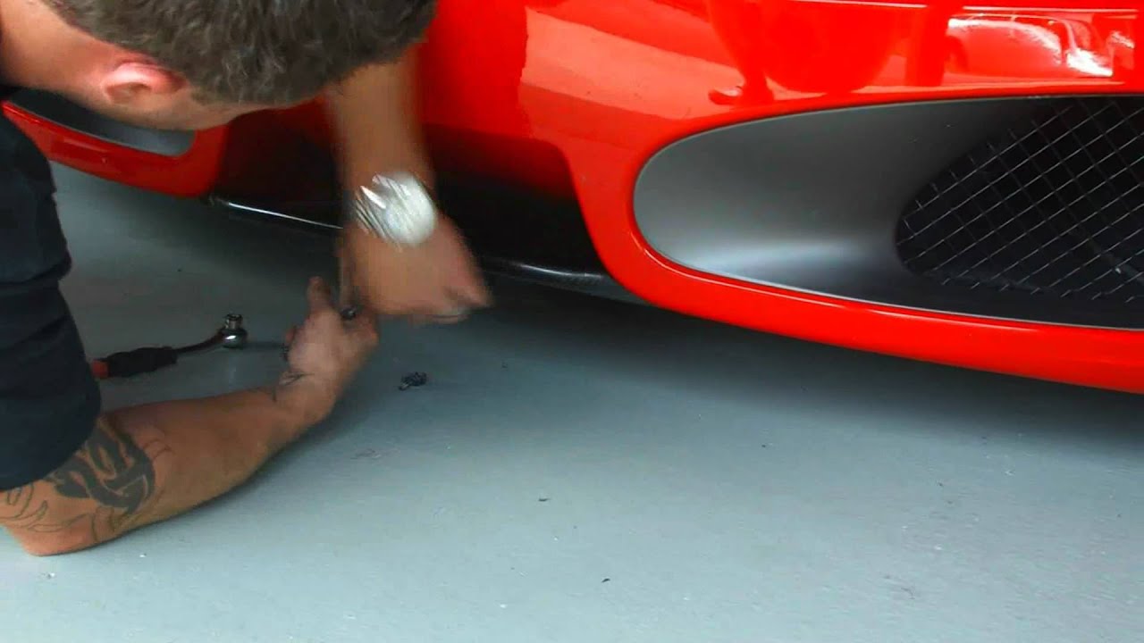 Ferrari F430 Fabspeed Carbon Fiber Front Splitter Explanation