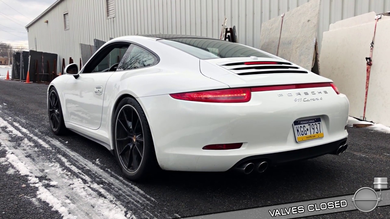 SOUL | 991.1 Carrera S / GTS / Base with PSE Valved Performance Exhaust System