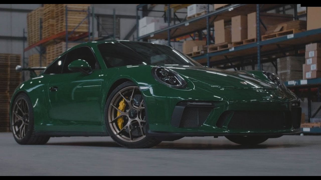 BBS Shakin' it Up In an Irish Green GT3 | Porsche GT3 with BBS FIR Wheels