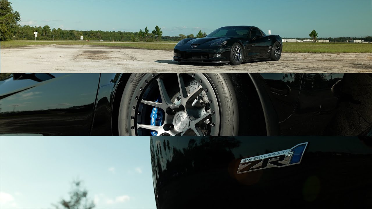 BC Forged - 18" RD02-BL Chevrolet C6 Corvette ZR1 Beadlock Drag Setup