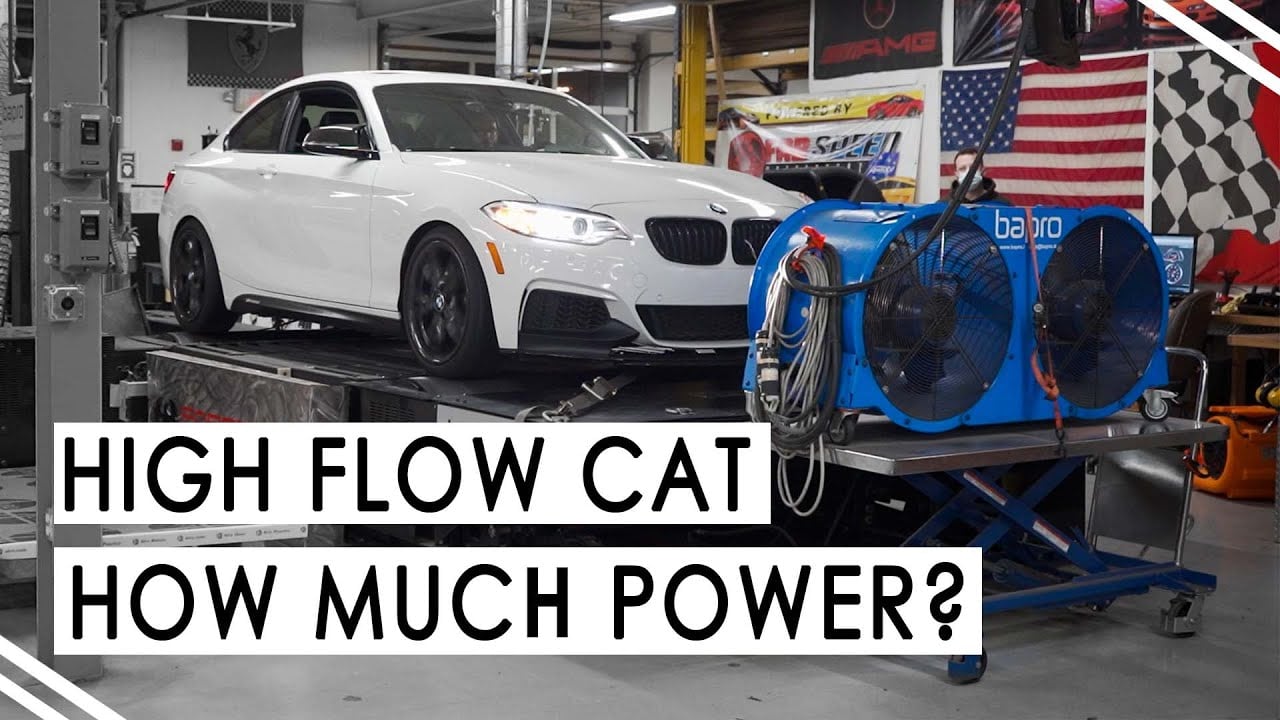 BMW M240 2016+ | Fabspeed 200 Cell Sport Cat Downpipe | Dyno Pull and Power Results!
