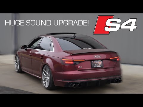 THE BEST B9 SOUND! Audi S4 With Valvetronic Designs Full Exhaust