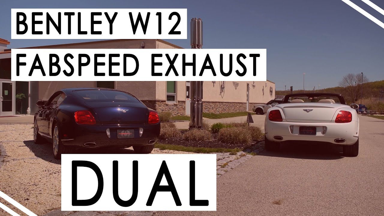 Bentley Continental GT/GTC W12 (2003-2018) | Fabspeed Exhaust Comparison | Rev Off