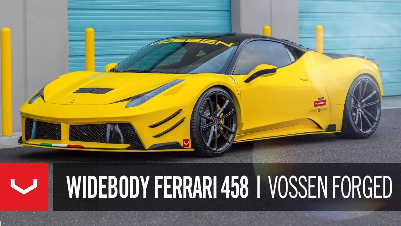 Ferrari 458 Italia Widebody | "Night Light" | Vossen Forged CG-203