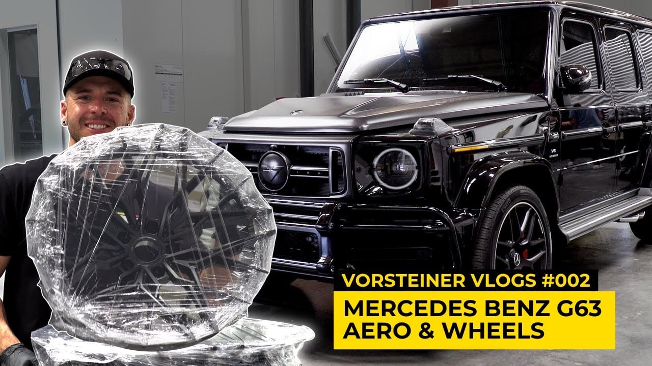3-Piece Wheels Being Built | Mercedes Benz G63 Biturbo Wide Fender Install | VMP 308
