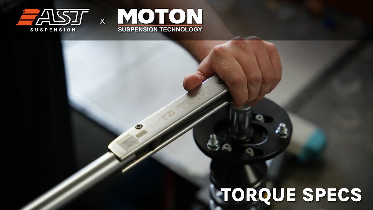 Torque specs for AST suspension 5100 / 5200 / 5300 series