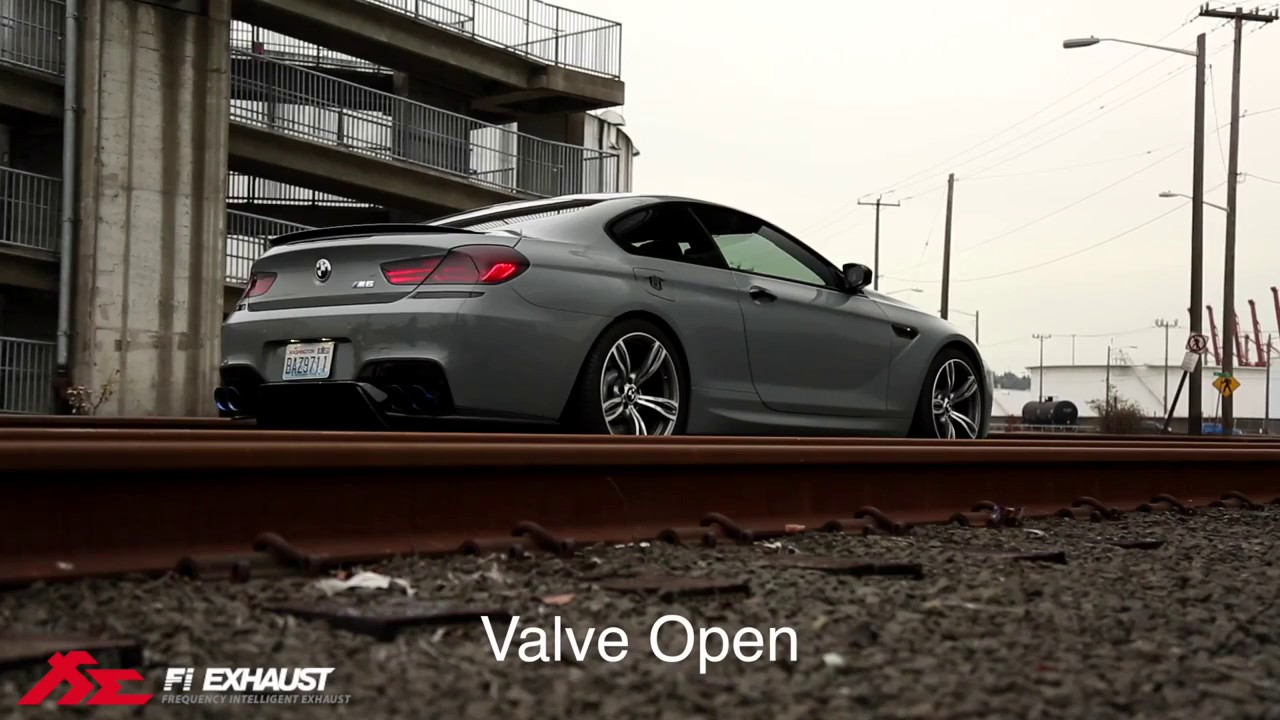 BMW M6 F13 x  Fi Exhaust - Sound Check  & Valves Open & Closed ! Vital Energy Motorsport