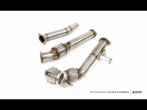 Mk7 VW Golf R AMS Downpipe Product Spotlight