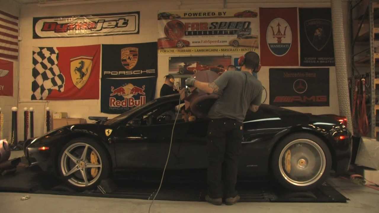 Ferrari 458 Italia Fabspeed Maxflo Exhaust Package Demonstration