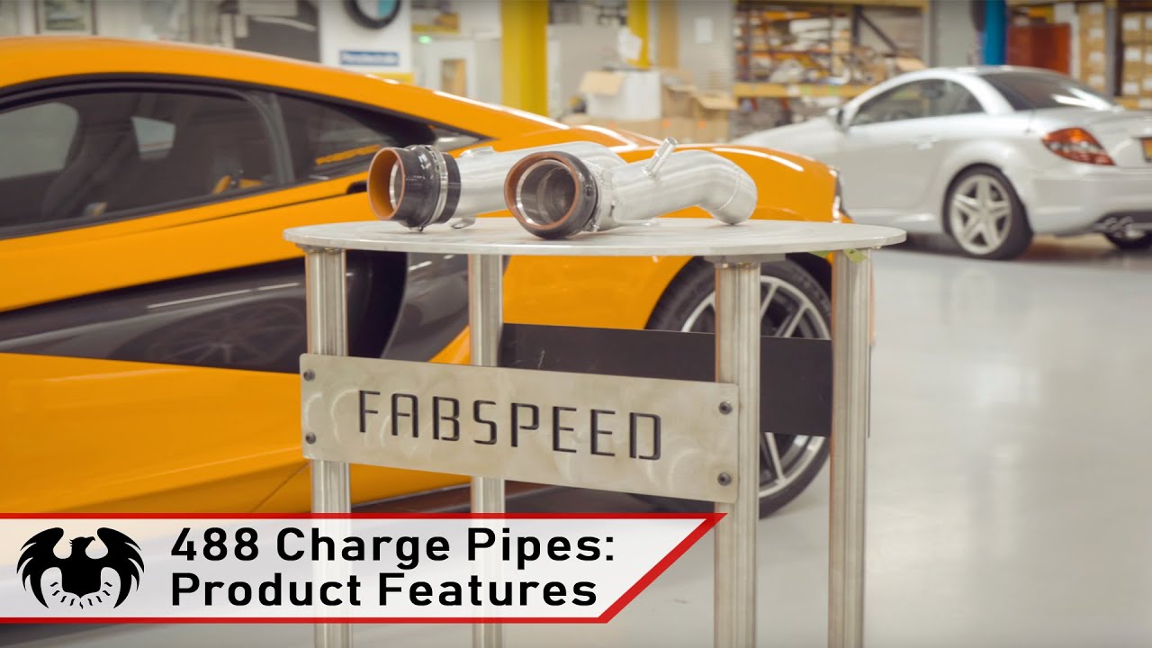 Ferrari 488 Charge Pipes | Product Features