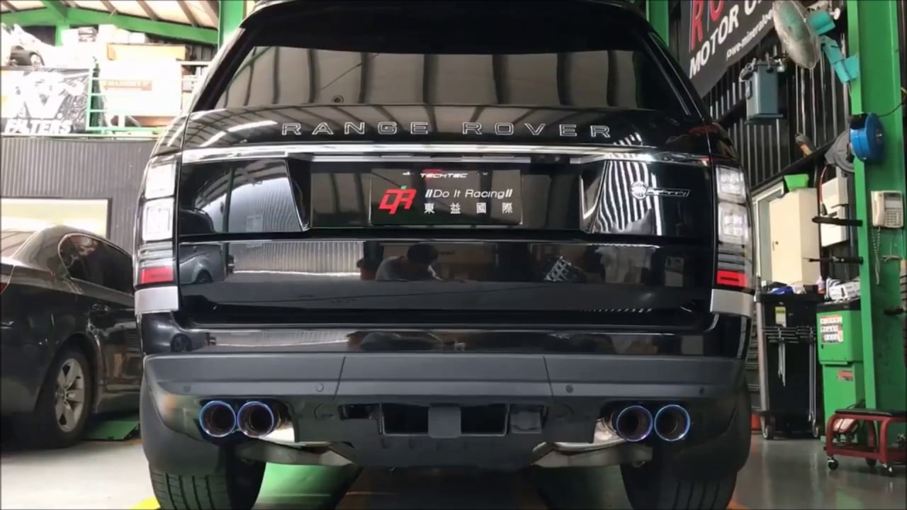 Range Rover SVR Autobiography x Fi Exhaust -  Sound Check l Badass Sound !