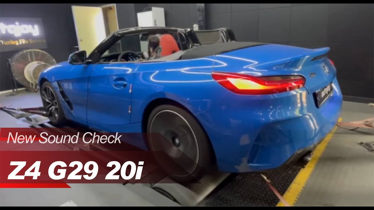 BMW G29 Z4 20i Dyno Test +90whp w/ Valvetronic Fi EXHAUST and ST2 X AutoJoy Korea