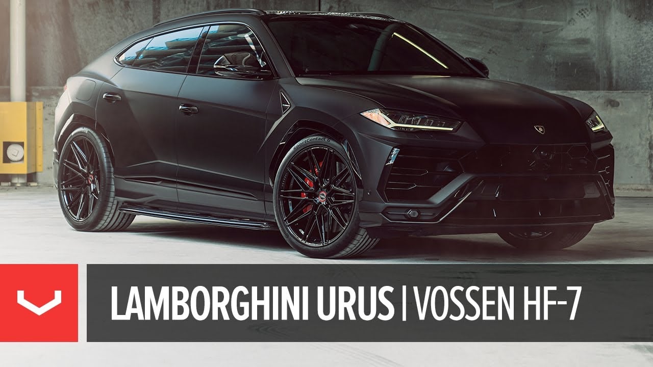Blacked Out Lamborghini Urus | Hybrid Forged HF-7
