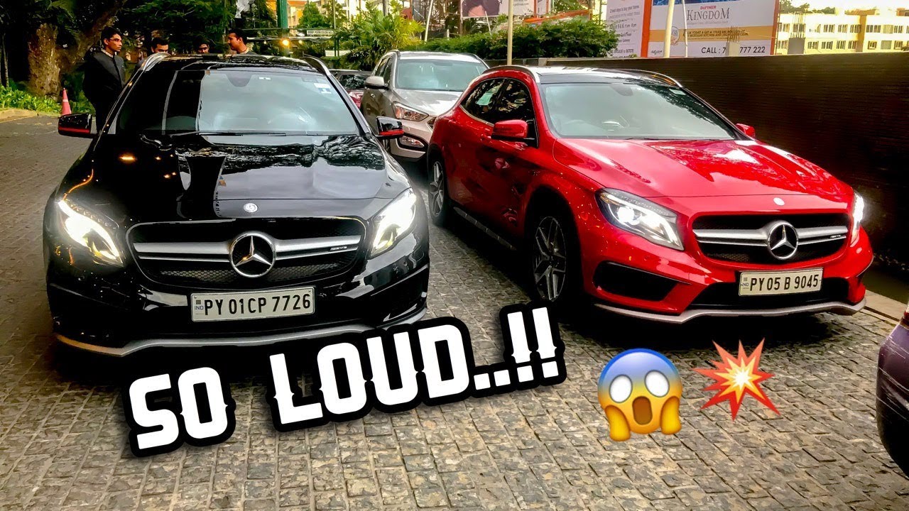 Loud Mercedes Benz AMG's with Capristo Exhaust ( Supercars in Bangalore )