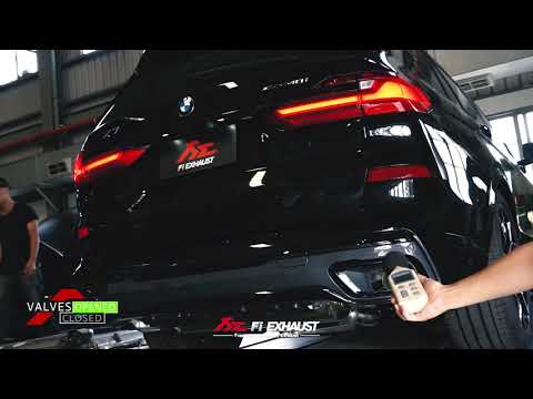 BMW G07 X7 40i SUV  w/ Fi EXHAUST Valvetronic catback & Sport 200Cell downpipe