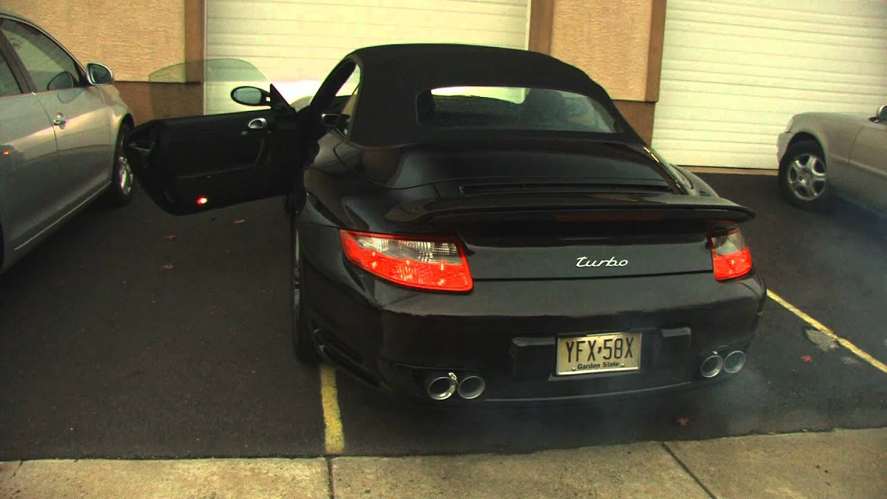 Porsche 997 Turbo with Fabspeed 70mm Supersport Exhaust