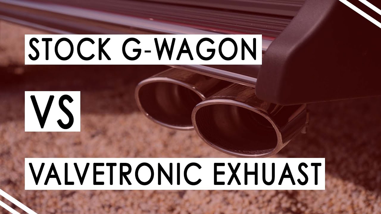 Mercedes G63 G-Wagon 2019+ | Stock vs Fabspeed Valvetronic Exhaust, Sound Comparison