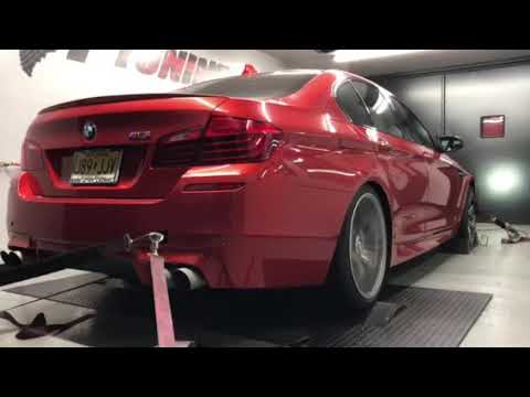 SOUL | F10 M5 Muffler Bypass Exhaust Dyno (with Burble Tune)