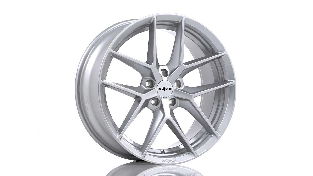 Rotiform FLG Cast Gloss Silver 19x8.5