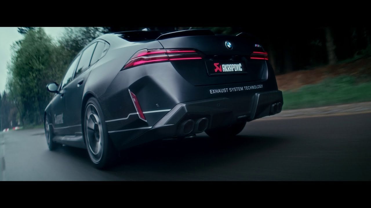 The Sound of Performance - Akrapovič exhaust system for the BMW M5 (G90, G99)