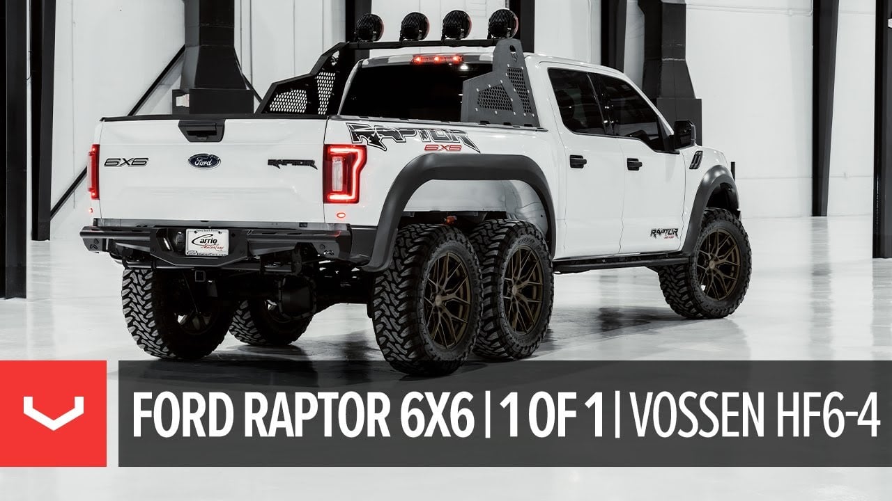 Ford Raptor 6x6 | One of a kind | Vossen HF6-4 Wheels