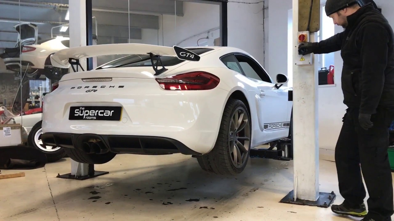 The Supercar Rooms - Porsche Cayman GT4 Capristo Exhaust
