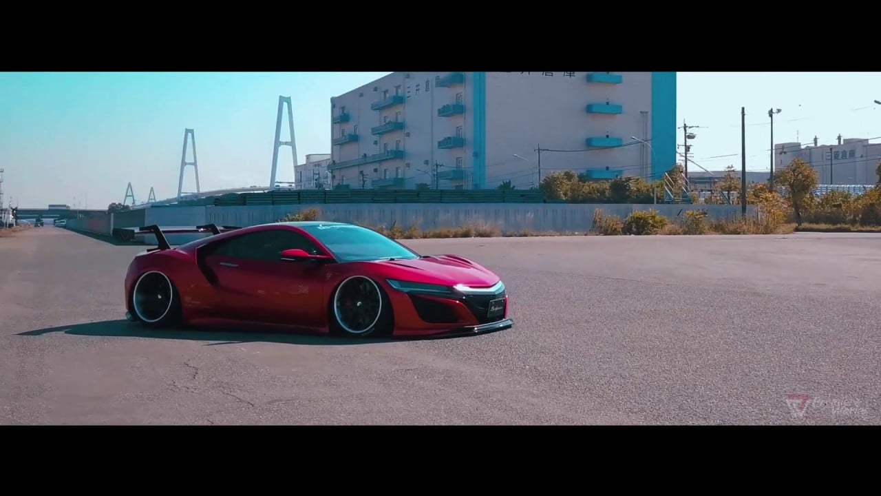 Liberty Walk Honda Acura NSX X Fi Exhaust - Race till the end !