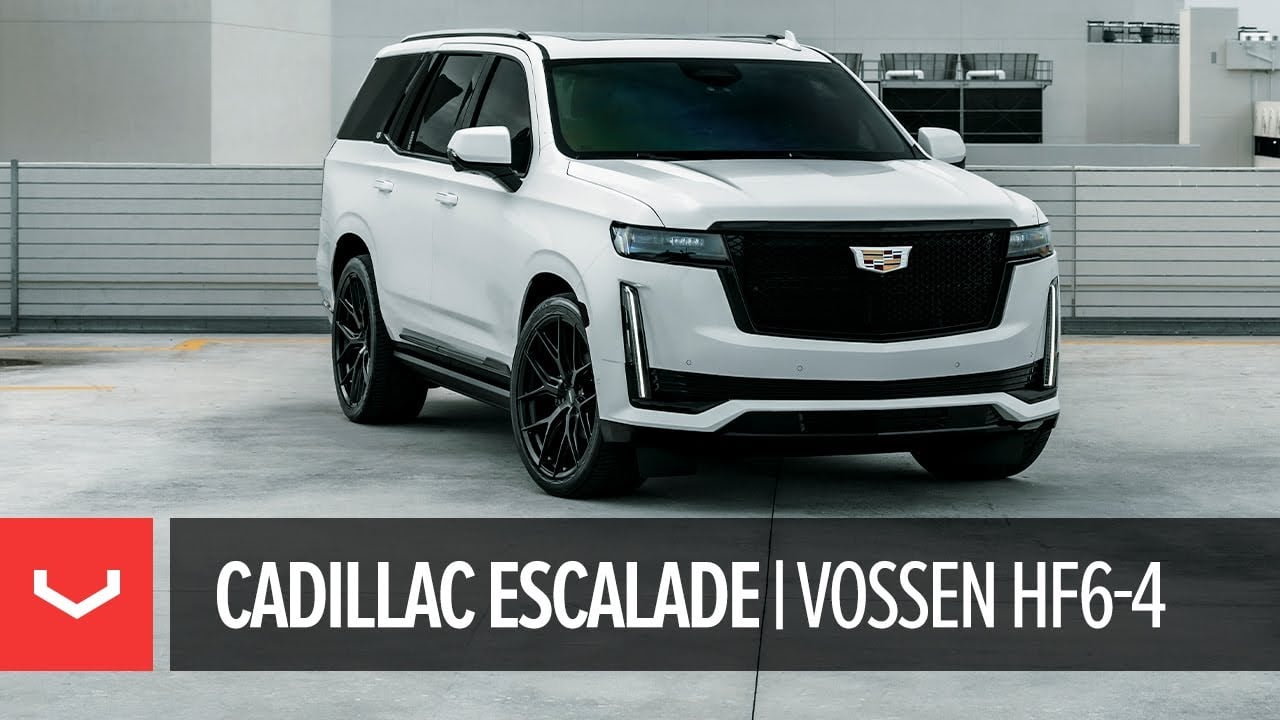 2021 Cadillac Escalade | 24" Vossen HF6-4 Wheels