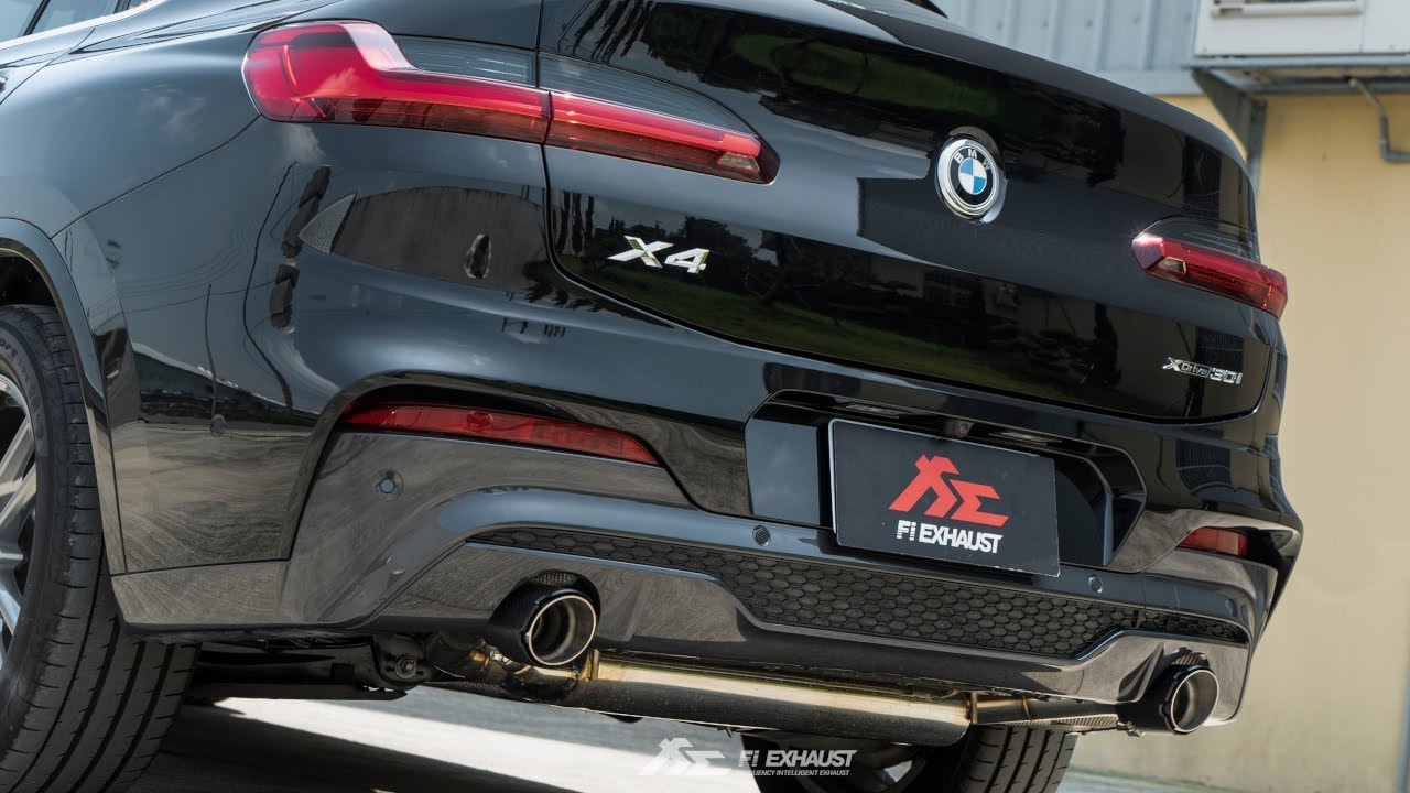BMW X4 G02 30i B48 SUV w/ Fi EXHAUST Valvetronic Catback Valves ON/OFF X Launch
