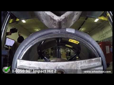 90 Deg Impact Tests on DYMAG BX Carbon Wheel Rims