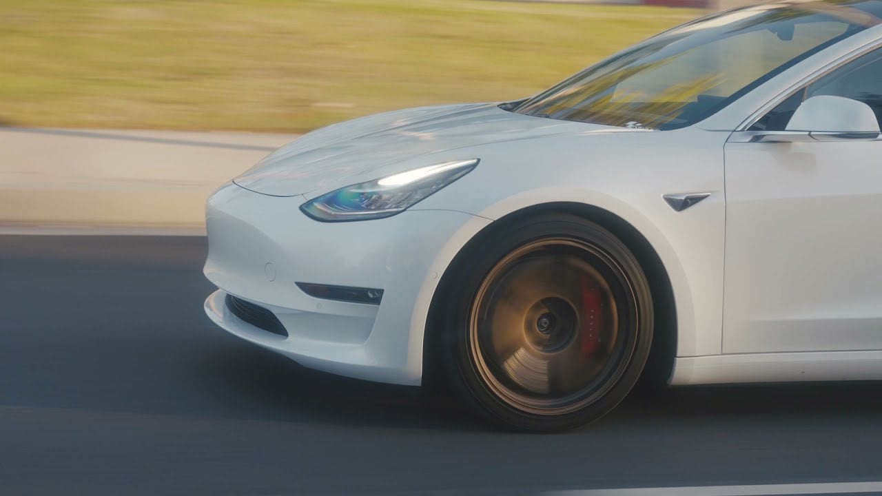 RAYS | VOLK RACING | TE37ULTRA M-spec × TESLA MODEL3