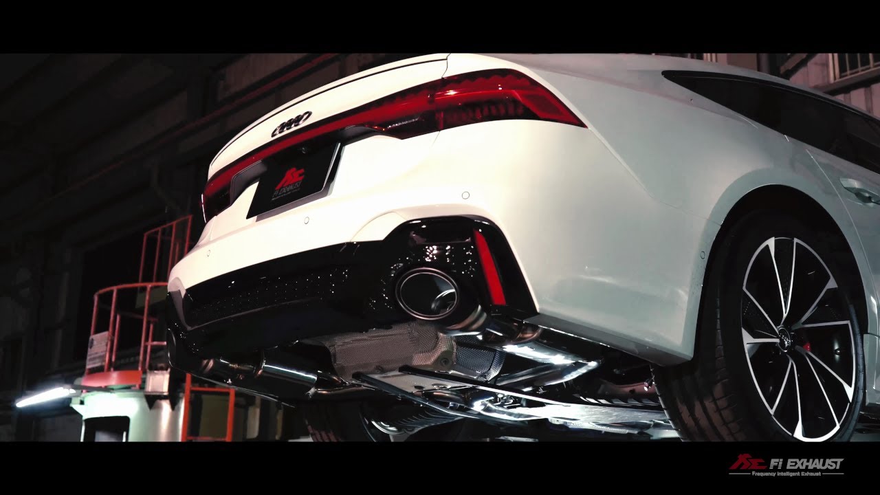 Audi A7 4K8 Sportback 2.0T 45 TFSI Quattro w/ Fi EXHAUST Catless Downpipes and Valvetronic CatBack