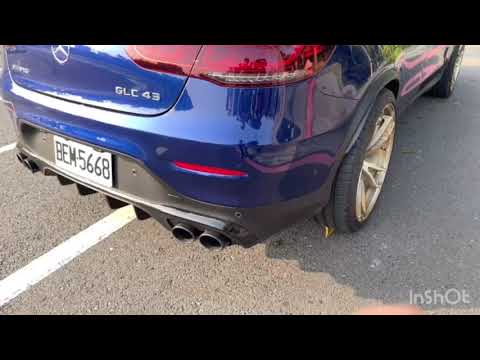 BENZ. 2020 GLC 43 Coupe. Capristo Exhaust with 100Cell FI soprt Cat downpipe